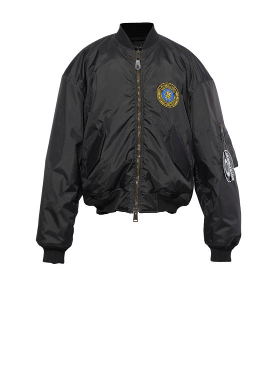 25FW 발렌시아가 봄버 자켓 839101 TOO041000 Black