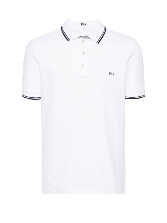  페이 폴로 티셔츠 NPMB248135S TDWB001 BIANCO