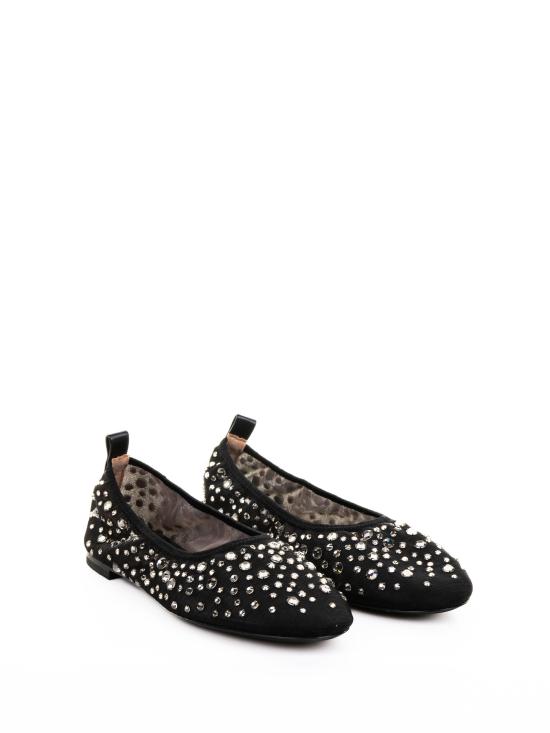 25SS 토리버치 플랫 슈즈 162066 001 Black - TORY BURCH