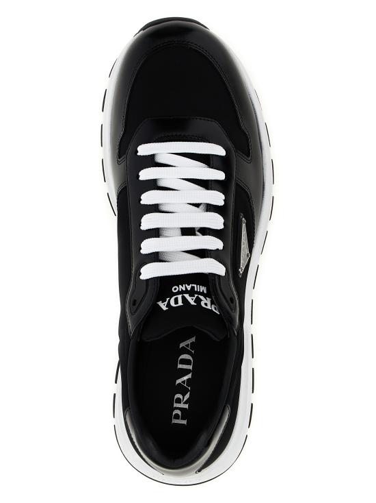 26SS 프라다 스니커즈 2EE443FG0003LF5F0632 White Black - PRADA