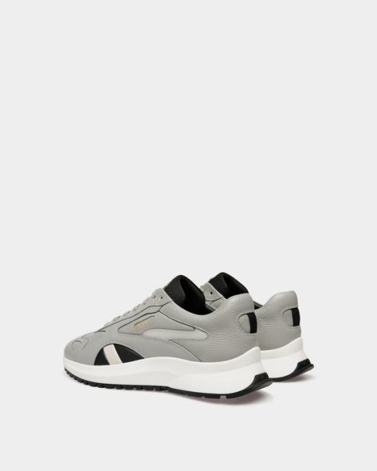  발리 스니커즈 MSK09U VT711I7L4 SEAL DUSTYWHITE BLK - BALLY