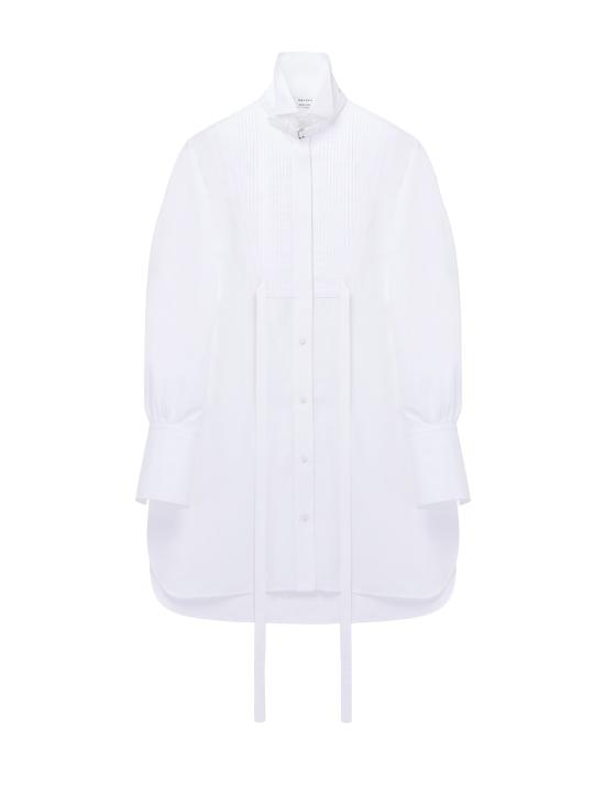 25SS 알렉산더 맥퀸 미디 원피스 834043 QAABS9000 OPTICALWHITE