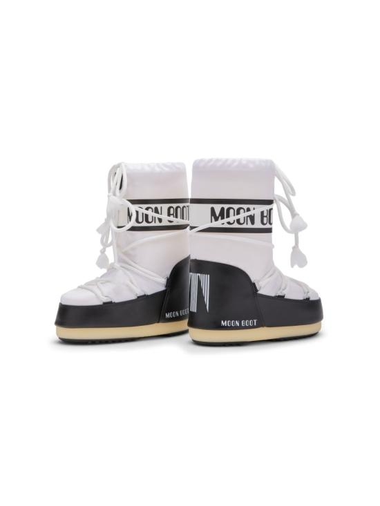24FW [키즈] 문부츠 아이콘 나일론 부츠 80D1400440 NA02 White - MOON BOOT