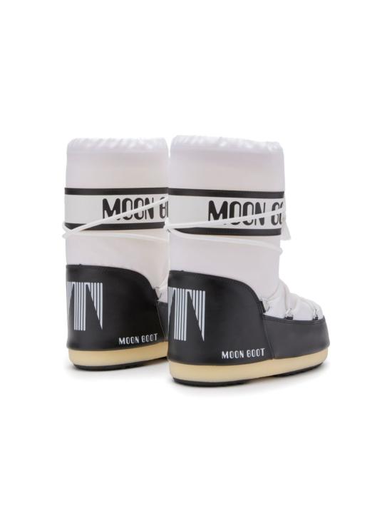 24FW [키즈] 문부츠 아이콘 나일론 부츠 80D1400440 NA02 White - MOON BOOT