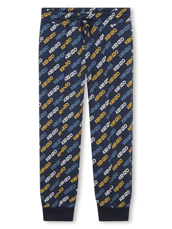 24FW [키즈] 겐조 트레이닝/조거 팬츠 K60787 84A MARINE