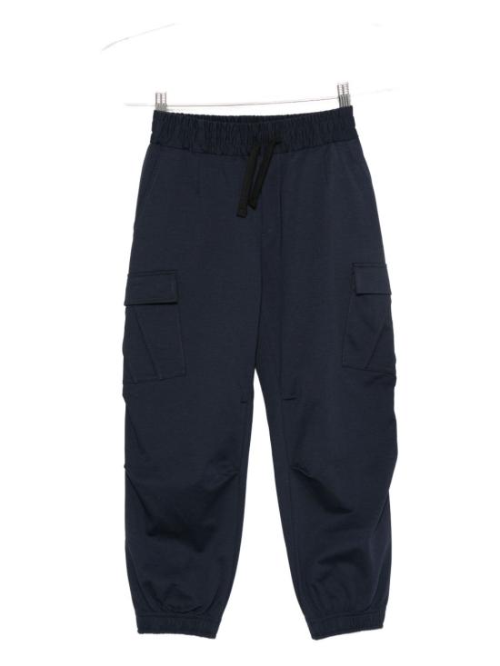 25SS [키즈] 돌체앤가바나 스트레이트 팬츠 L4JPKM FUGS1 B0665 Blue