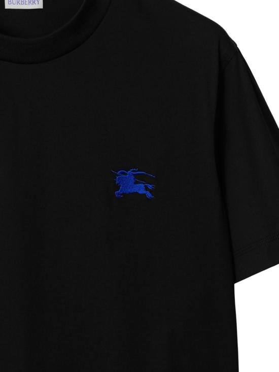  버버리 반팔 티셔츠 8088298 A1189 Black - BURBERRY