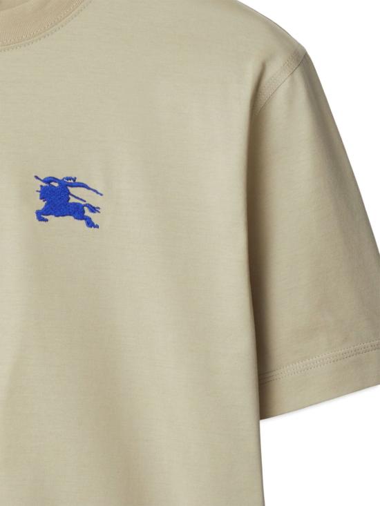  버버리 EKD 자수 반팔 티셔츠 8091395 A3888 LICHEN - BURBERRY
