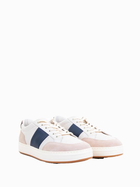 25SS 호간 스니커즈 HXM6680FO90 U5F743S BIANCO BEIGE BLU - HOGAN