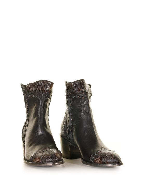  멕시카나 부츠 BL1201 49 COCO 2012 BLACK ANTHRACITE BLACK ANTRACITE - MEXICANA