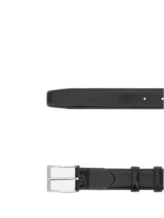  호간 가죽 벨트 KFMC00N1100 QR0B999 Black - HOGAN