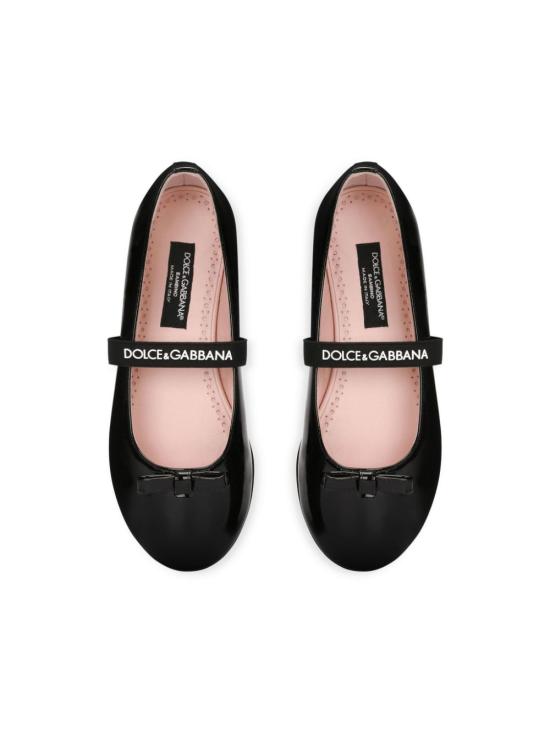 25SS [키즈] 돌체앤가바나 슈즈 D11294 A4831 80999 Black - DOLCE & GABBANA