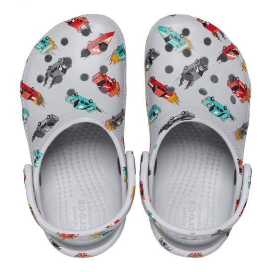 25SS [키즈] 크록스 샌들 210992 MRMT Grey - CROCS