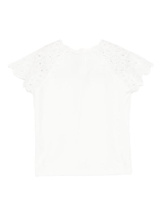 25SS [키즈] 타티네쇼콜라 티셔츠 CA10012 1325E NACRE White - TARTINE ET CHOCOLAT