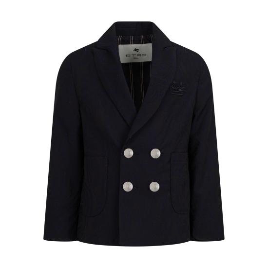 25SS [키즈] 에트로 자켓 GW2P74 I0268 930BL Black