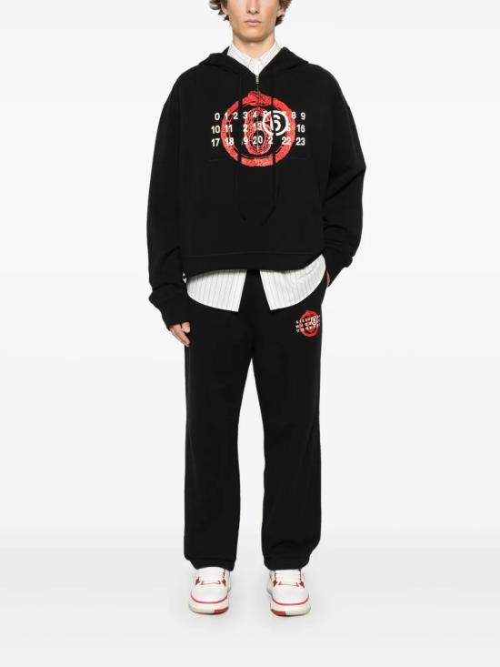 25SS MM6 메종마르지엘라 스트레이트 팬츠 SH2KA0027 M25014900 BLACK PRINT - MM6 MAISON MARGIELA