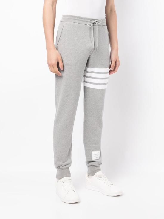  톰브라운 클래식 사선 RWB MJQ008H 00535 068 LT GREY - THOM BROWNE