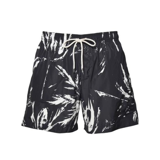 25SS 웨일즈보너 숏팬츠 MS25TR25PA019900 BLACKWHITE Black