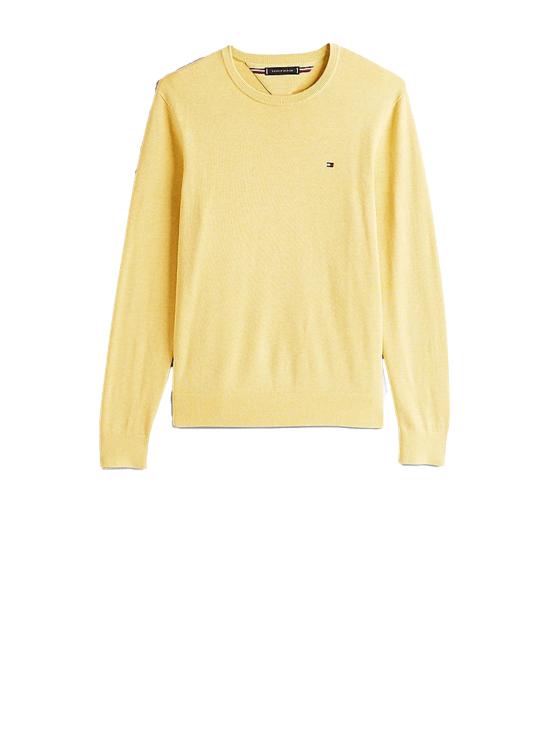 25SS 타미힐피거 스웨터 MW0MW39999 ZPY CITRONELLA HEATHER