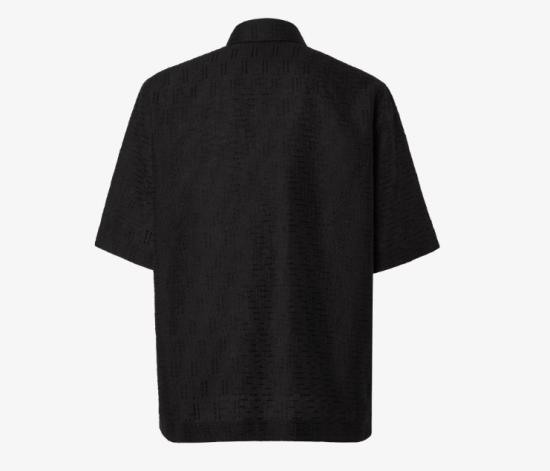 25SS 펜디 반팔 셔츠 FS1317 AU6YF0QA1 Black - FENDI