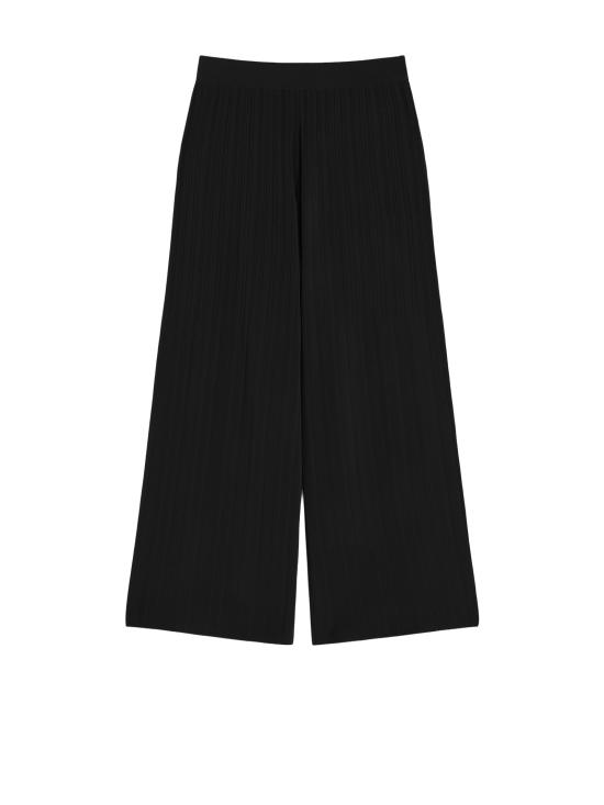 25FW 위켄드막스마라 스트레이트 팬츠 2525336011600 SUPERBO007 Black