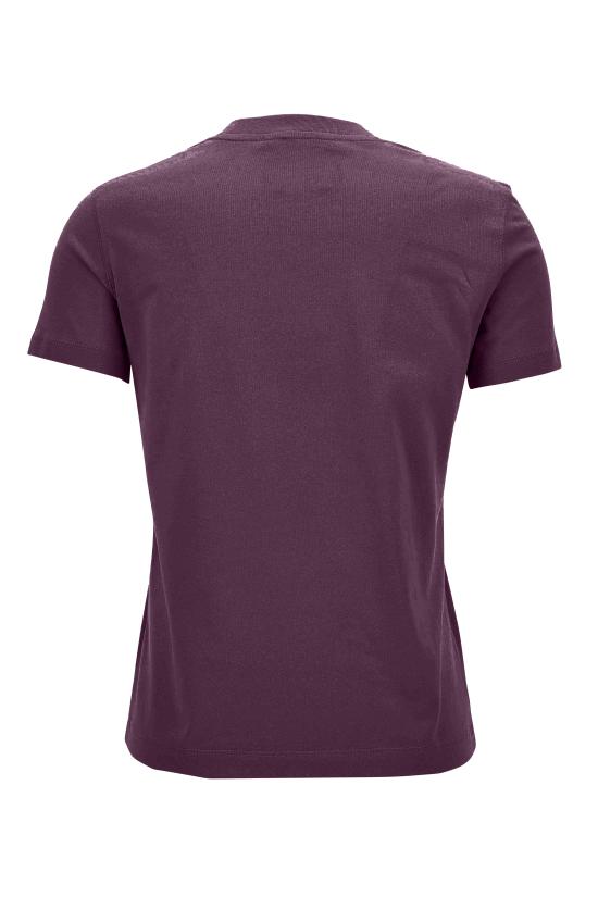 25FW 베르사체 반팔 티셔츠 79HAHE05 CJ00E317 PURPLE - VERSACE