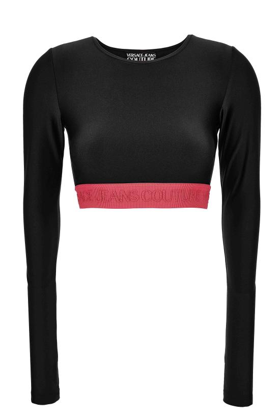 25FW 베르사체 반팔 티셔츠 79HAH218 N0008899 Black