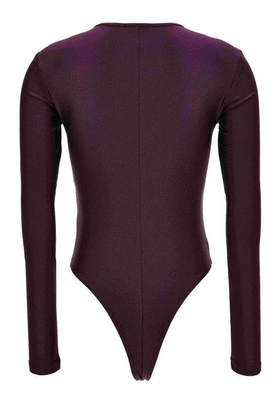 25FW 베르사체 바디수트 티셔츠 79HAM2A1 N0008317 PURPLE - VERSACE