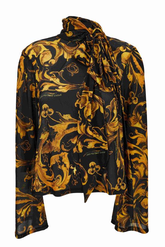 25FW 베르사체 블라우스 79HAL2A5 JS502G89 Black