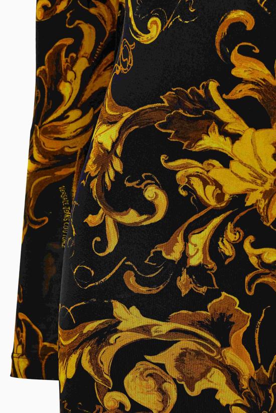 25FW 베르사체 미디 원피스 79HAO920 JS500G89 Black - VERSACE