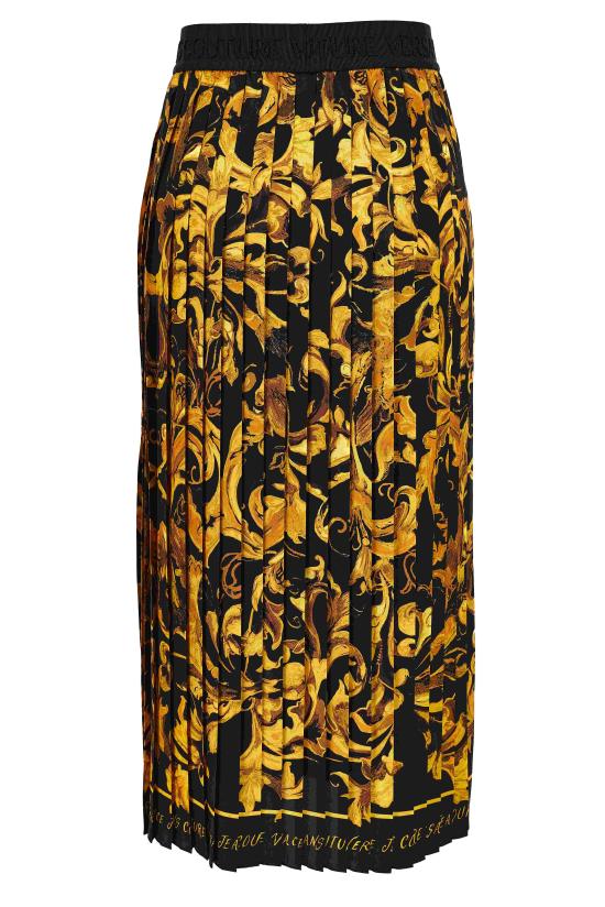 25FW 베르사체 숏 스커트 79HAE8P5 NS573G89 Black - VERSACE