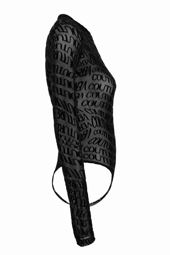 25FW 베르사체 바디수트 티셔츠 79HAM221 JS490899 Black - VERSACE