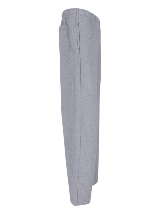  메종키츠네 스트레이트 팬츠 NM01111KM0001 H131 MEDIUM GREY MELANGE - MAISON KITSUNE
