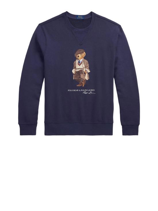 25FW 폴로 랄프로렌 긴팔 티셔츠 710 980305 001 FADED BLUE HRTG BEAR