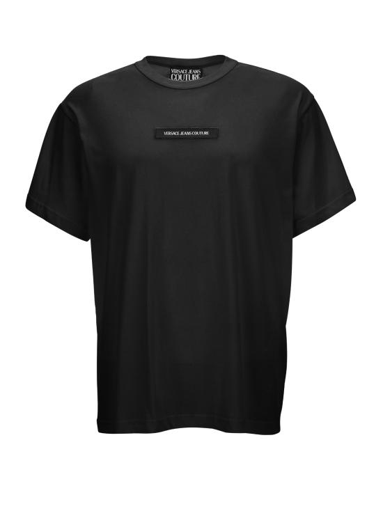 25FW 베르사체 반팔 티셔츠 79GAHT02 CJ00T899 Black