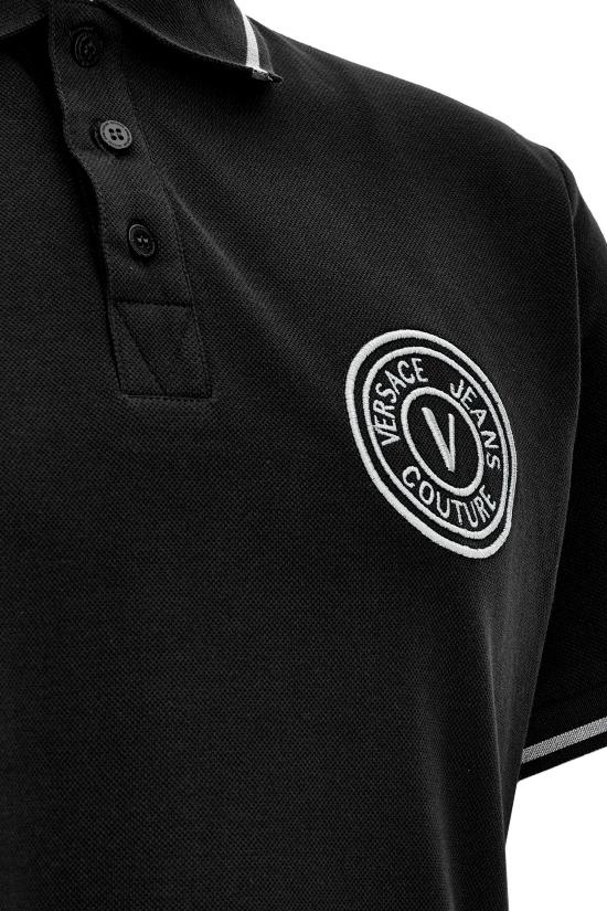 25FW 베르사체 폴로 티셔츠 79GAGT01 CJ01T899 Black - VERSACE