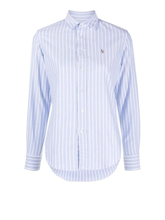 25FW 폴로 랄프로렌 셔츠 211 891377 004 HARBOR ISLAND BLUE WHITE