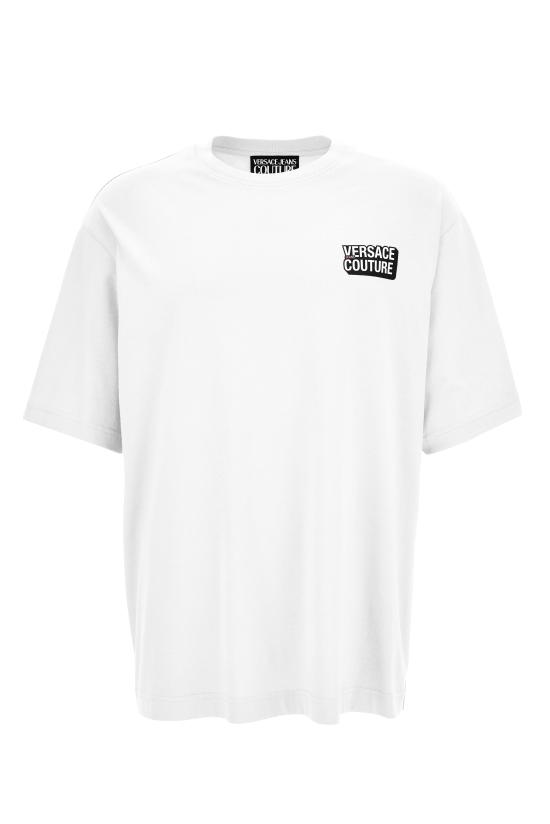 25FW 베르사체 반팔 티셔츠 79GAHP05 CJ01P003 White