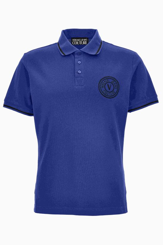 25FW 베르사체 폴로 티셔츠 79GAGT01 CJ01T289 Blue