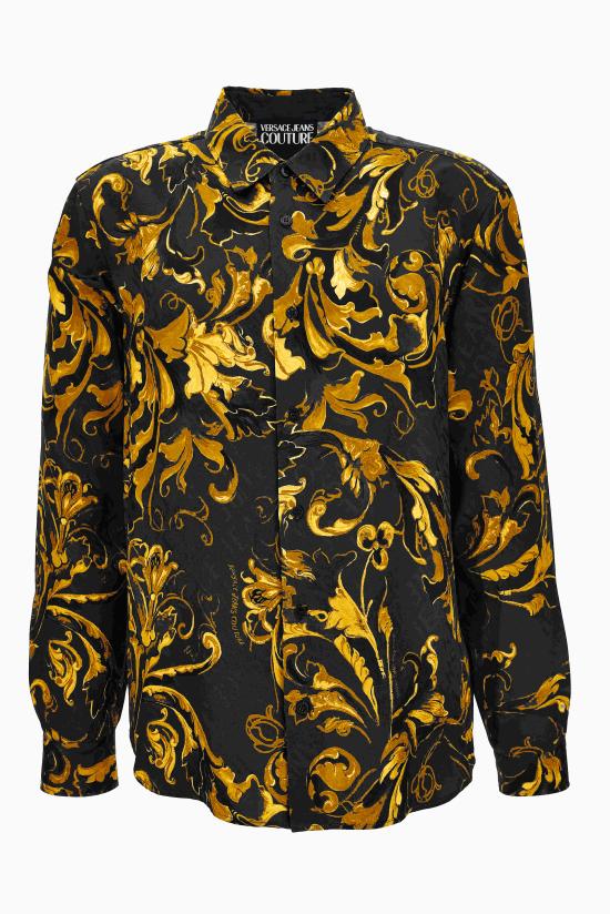 25FW 베르사체 셔츠 79GAL2R0 NS671G89 Black