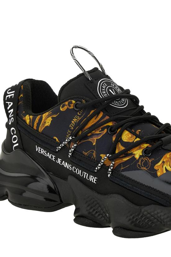 25FW 베르사체 스니커즈 79YA3SU2 ZSC94G89 Black - VERSACE