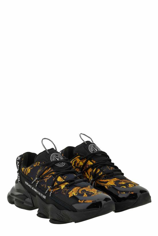 25FW 베르사체 스니커즈 79YA3SU2 ZSC94G89 Black