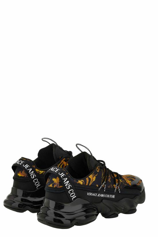 25FW 베르사체 스니커즈 79YA3SU2 ZSC94G89 Black - VERSACE