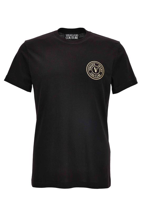 25FW 베르사체 반팔 티셔츠 79GAHT00 CJ00TG89 Black