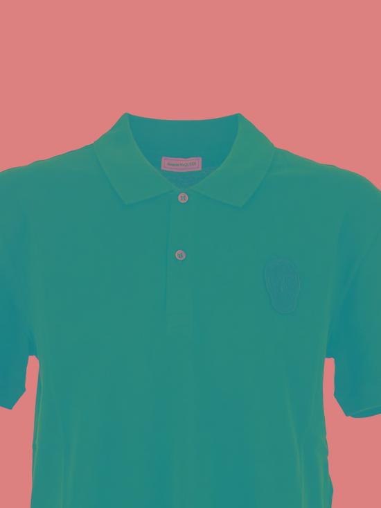  알렉산더 맥퀸 폴로 티셔츠 727290 QUX334142 NEW INDIGO - ALEXANDER MCQUEEN