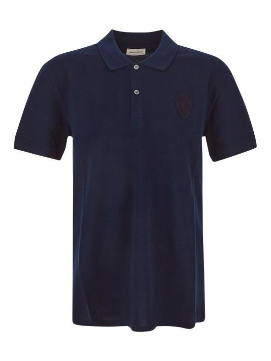  알렉산더 맥퀸 폴로 티셔츠 727290 QUX334142 NEW INDIGO