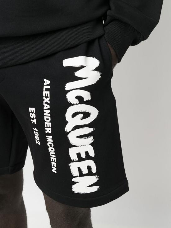  알렉산더 맥퀸 숏팬츠 688717 QTZ810901 Black - ALEXANDER MCQUEEN