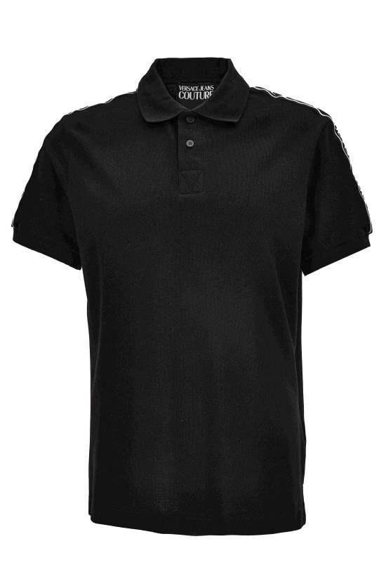 25FW 베르사체 폴로 티셔츠 79GAGT05 CJ01T899 Black