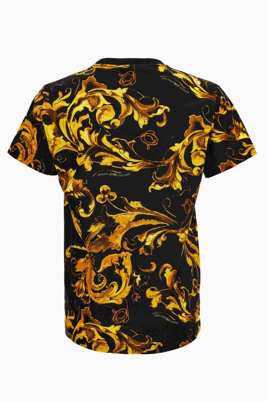 25FW 베르사체 반팔 티셔츠 79GAH6S0 JS515G89 Black - VERSACE