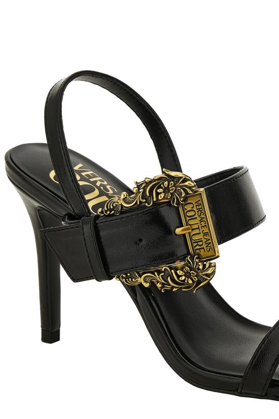 25FW 베르사체 샌들 79VA3S71 ZSC35899 Black - VERSACE
